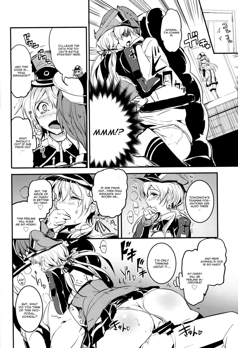 Hentai Manga Comic-Prinz Eugen no Ichinichi-Read-10